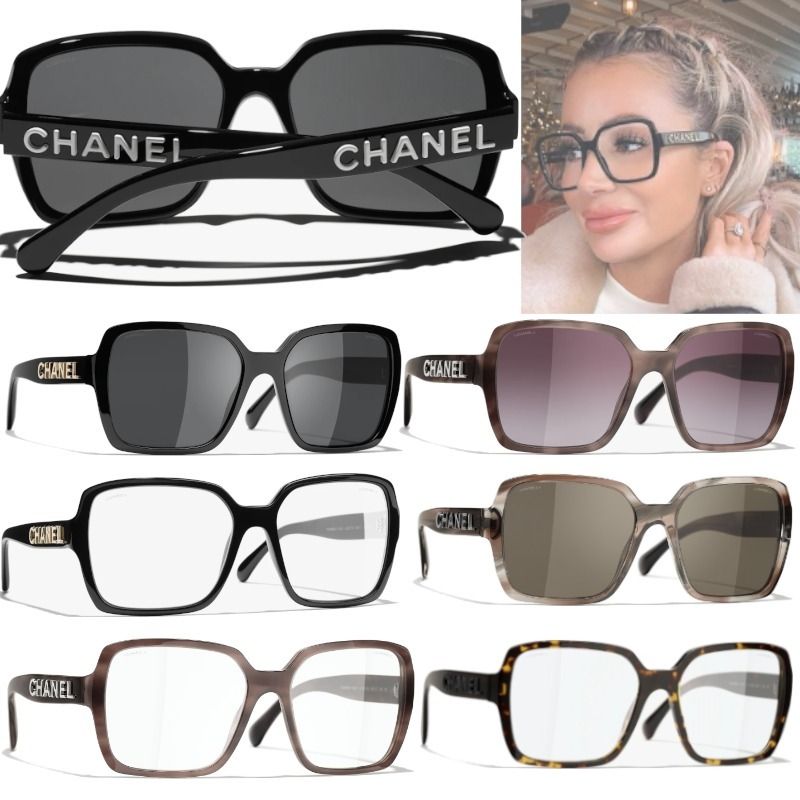 New! CHANEL 5408 ロゴ サングラス 関税込 (CHANEL/サングラス