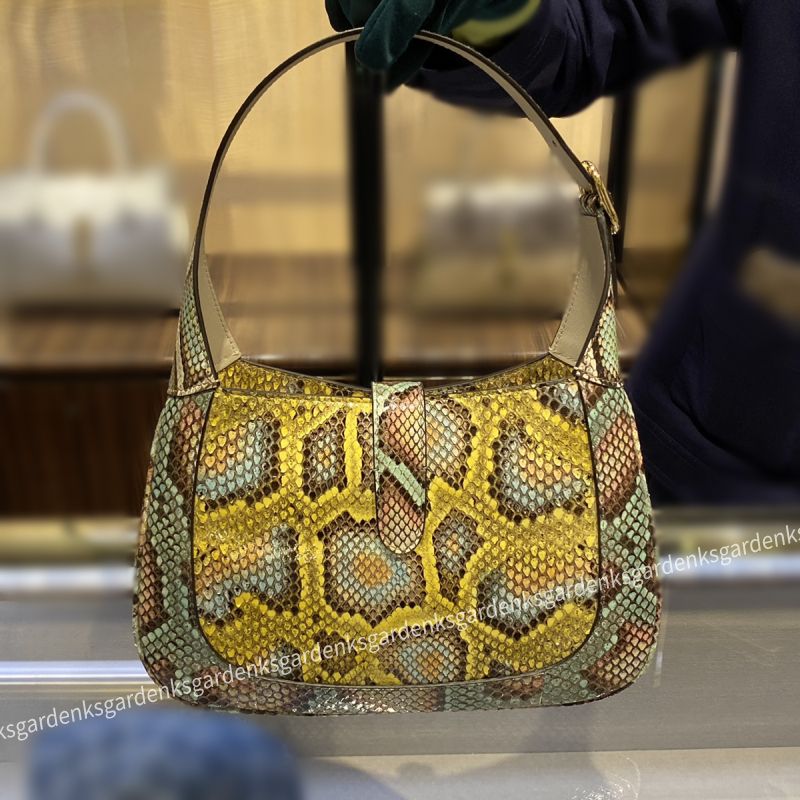 GUCCI☆ジャッキー 1961 パイソン スモール バッグ☆すぐ届く！ (GUCCI