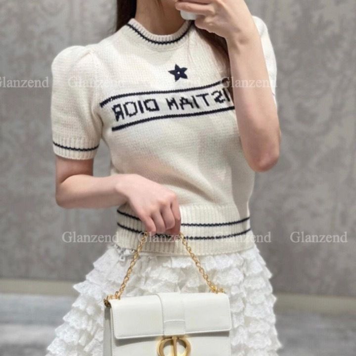 芸能人着用【Dior】ロゴ入り カシミア & ウールニット セーター (Dior