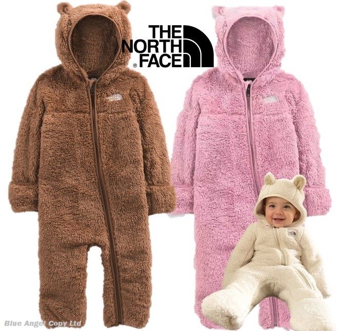 THE NORTH FACE モコモコファー クマ耳フード カバーオール (THE NORTH