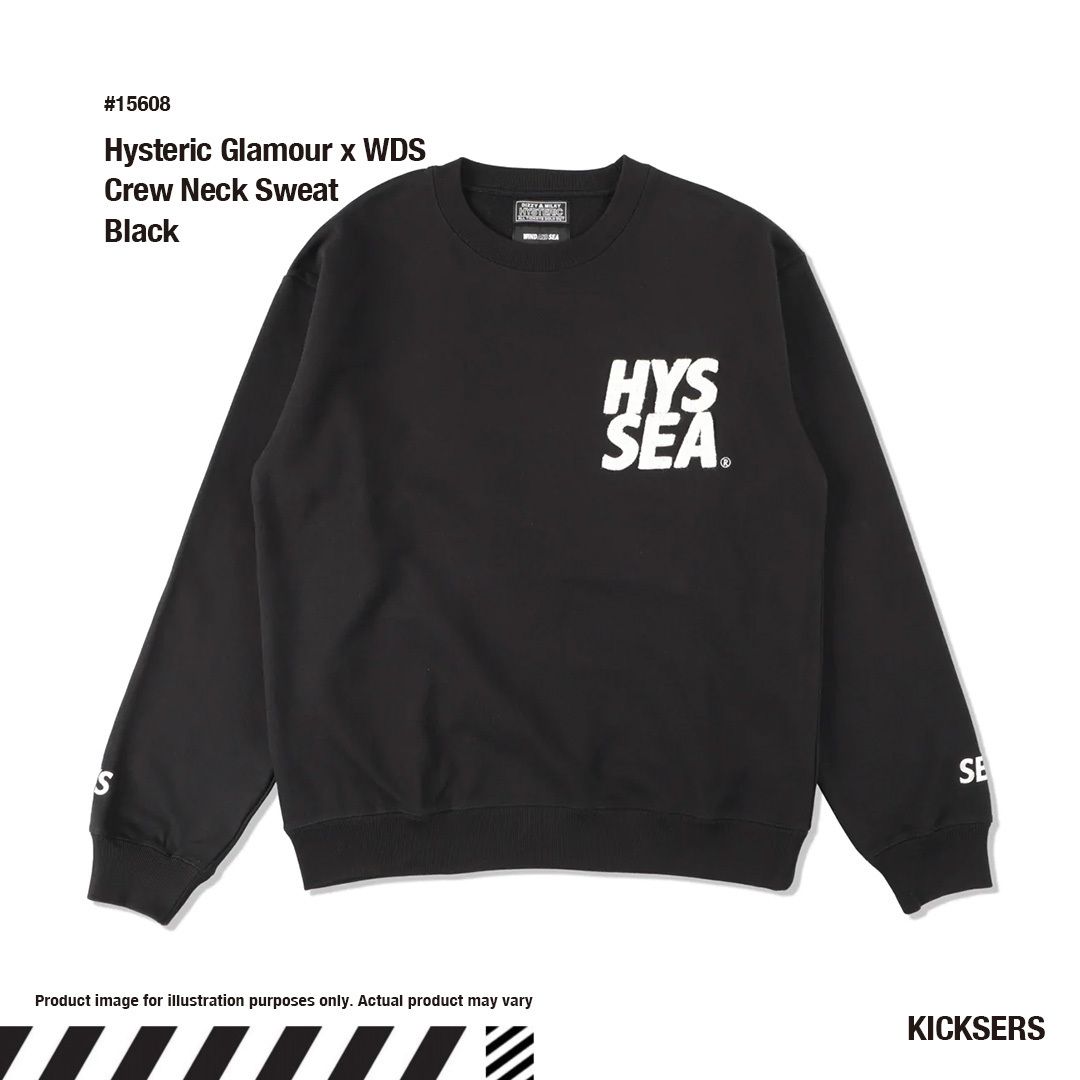 Hysteric Glamour WDS Sweatヒスウィンダンシーロゴスウェット (WIND
