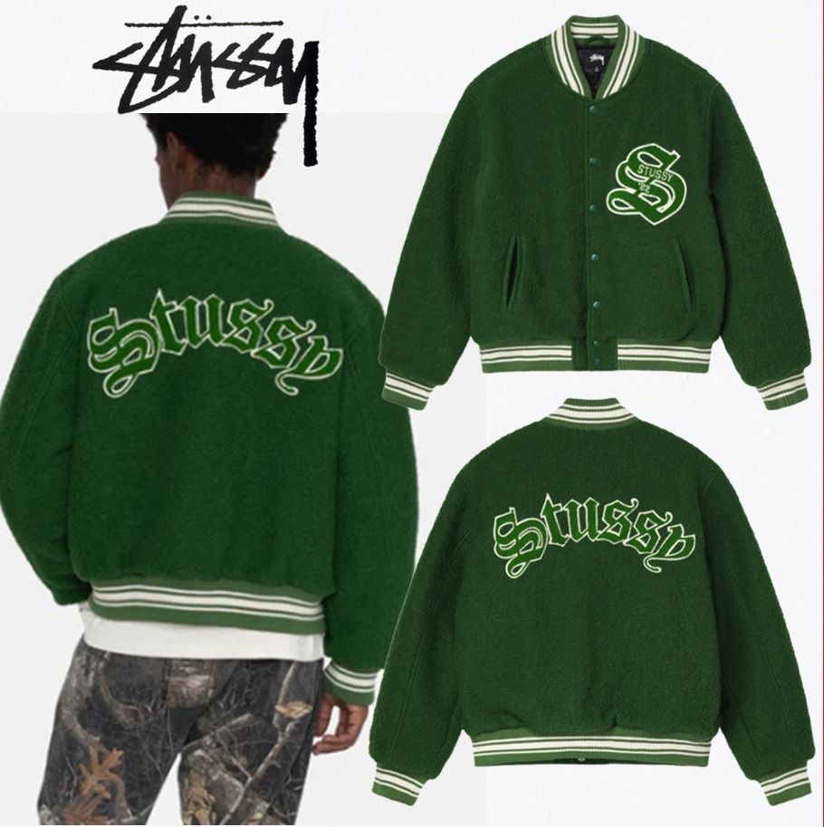 ☆【STUSSY】☆CASENTINO WOOL VARSITY JACKET☆ジャケット (STUSSY