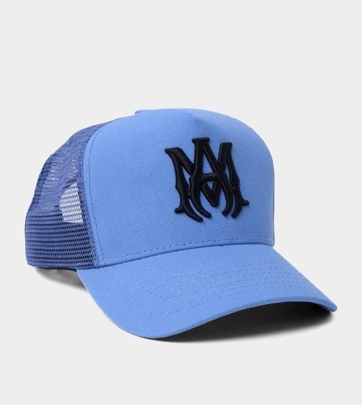 AMIRI ロゴ エンブロイダリー コットン&メッシュ キャップ 人気 (AMIRI