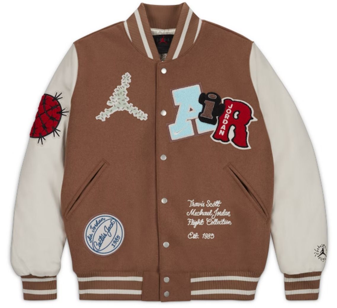 Travis Scott x Jordan Varsity Jacket スタジャン ○関送無料