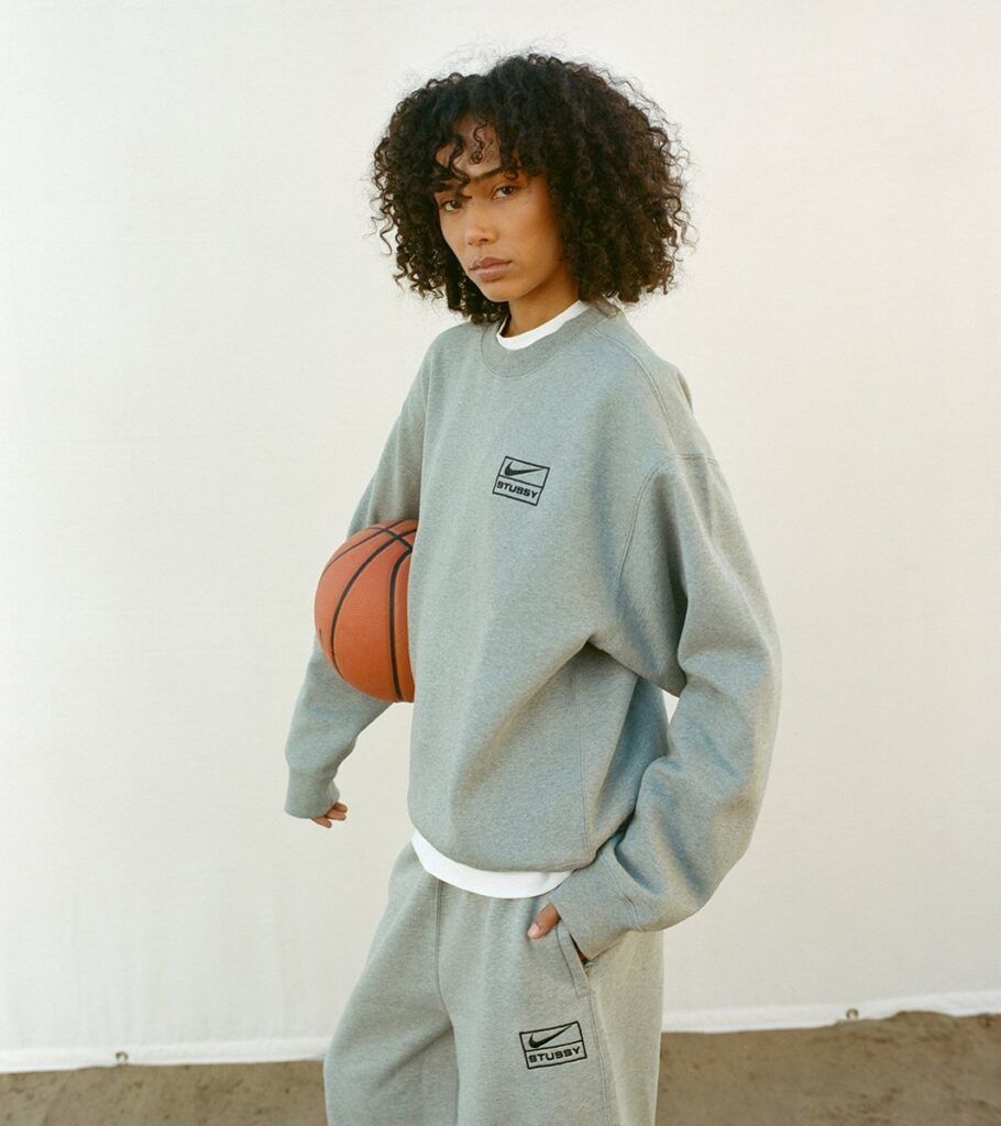 新作】Stussy x Nike Fleece Crew ナイキ ステューシー (STUSSY