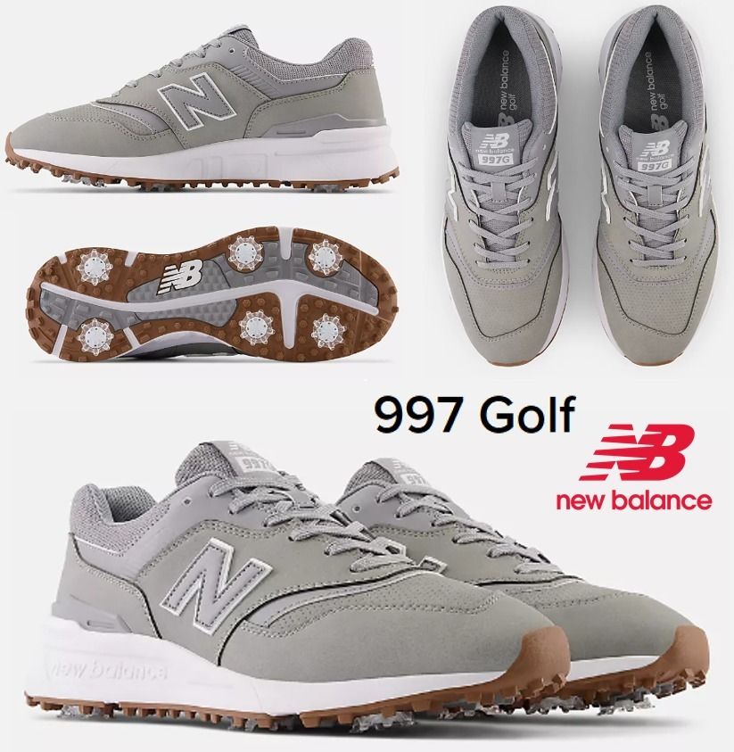 送料&関税込み 最新 NB 997 Golf MG997GR1 メンズゴフルシューズ (New