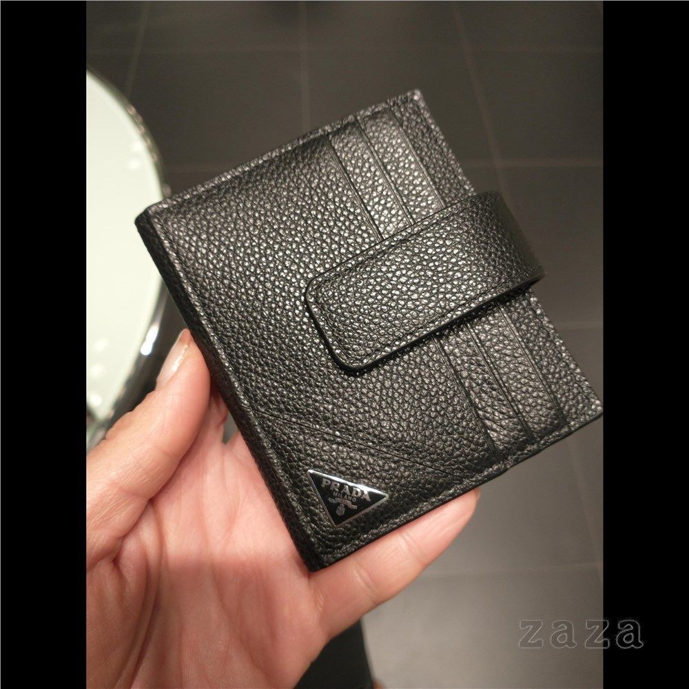 関税込み☆PRADA セール☆ 2MC049☆マイクログレイン カードケ (PRADA