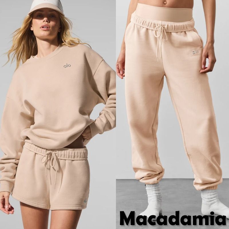 上下セット◇【ALO Yoga】PULLOVER ＆SWEATPANT ◇セットアップ (ALO