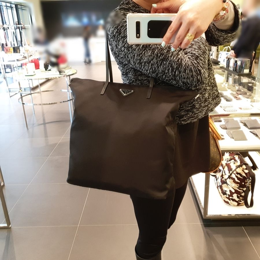 セール】PRADA☆A4収納可☆ナイロン素材トートバッグ☆1BG189 (PRADA