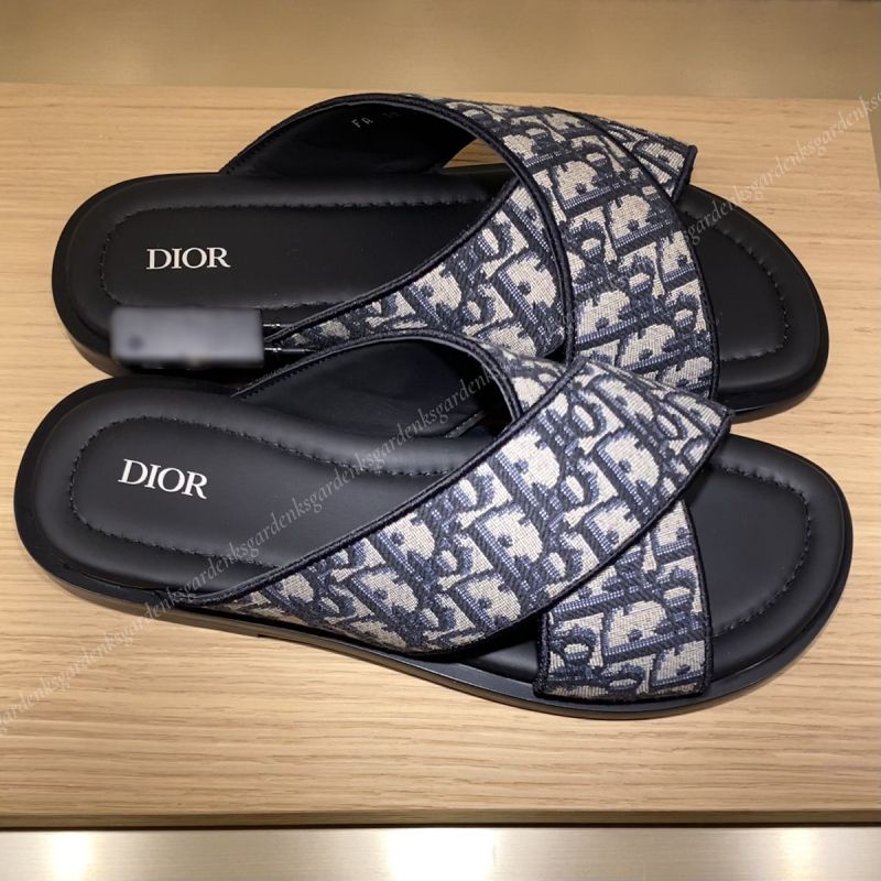 DIOR☆DIOR ALIAS サンダル Dオブリーク ジャカード☆すぐ届く！ (Dior