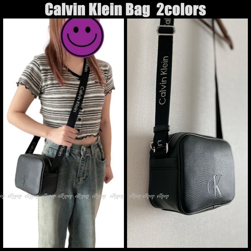 Calvin Klein カルバンクライン ロゴ クロス ショルダー バッグ