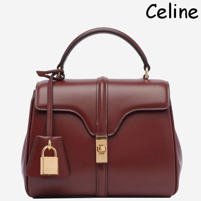 CELINE セリーヌ 16 セーズ ミニ 芸能人愛用 2way レザーバッグ