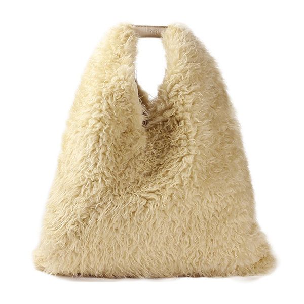 MM6 エムエムシックス ジャパニーズ トート フェイクファー 鞄 (MM6