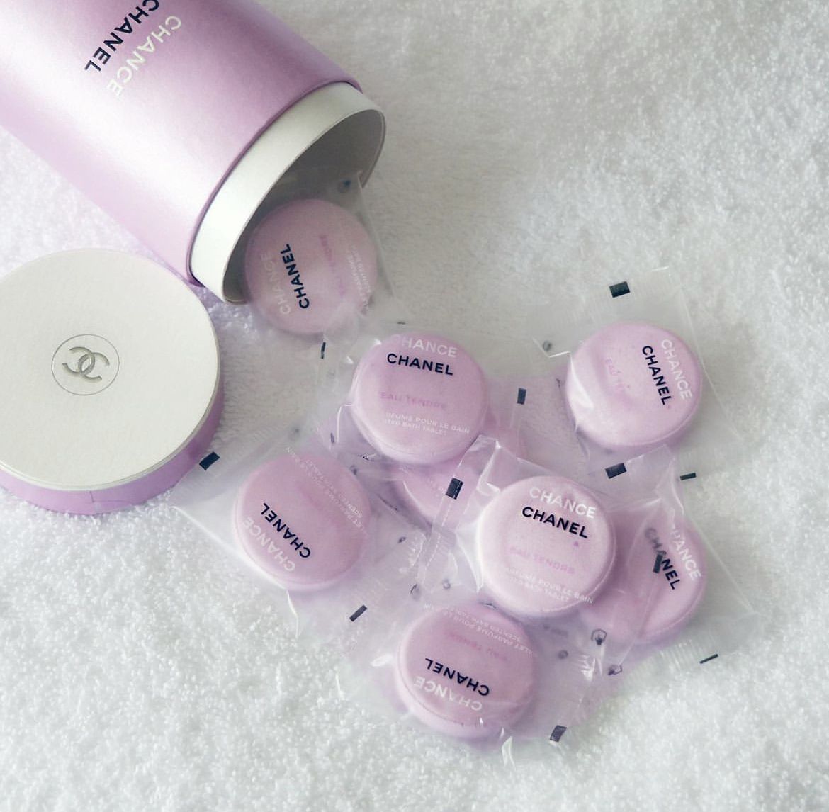 CHANELシャネル チャンス オー タンドゥル バスタブレット入浴剤