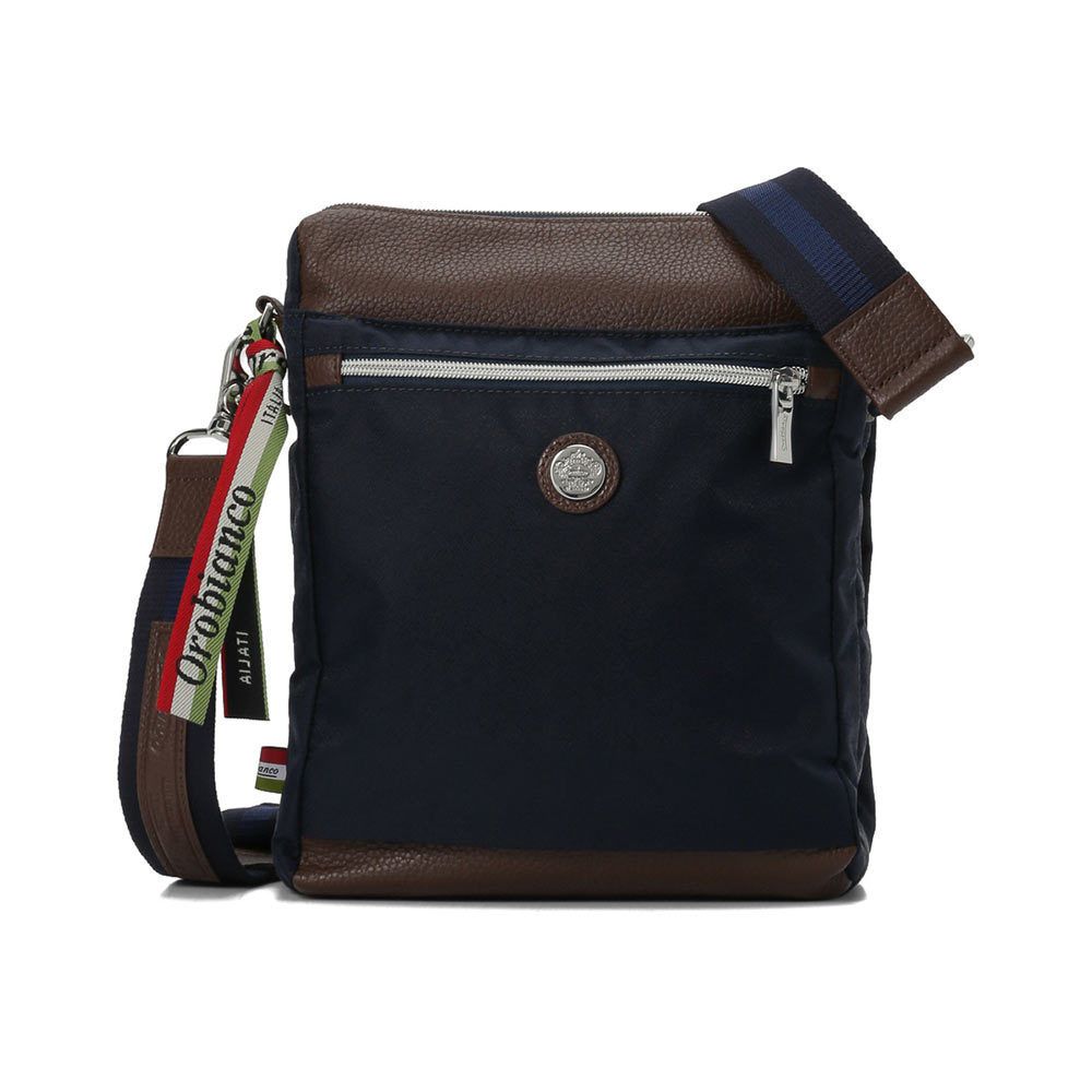 オロビアンコ ショルダーバッグ ネイビー クロスバッグ (OROBIANCO