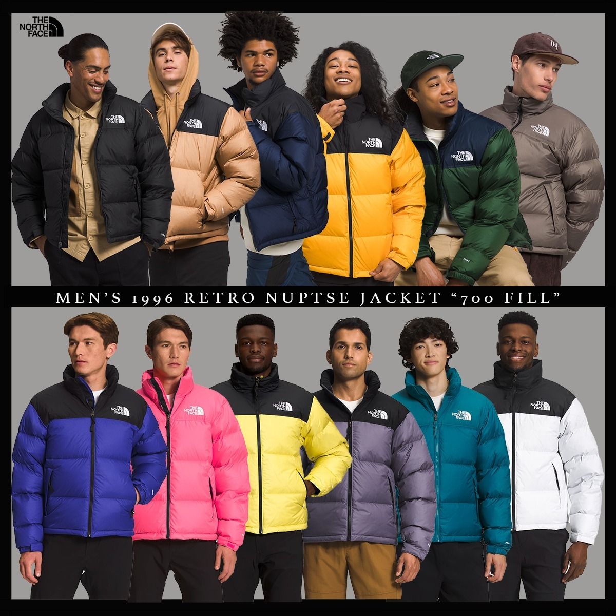 23FW新作☆The North Face☆ヌプシ ダウンジャケット☆700fill☆ (THE