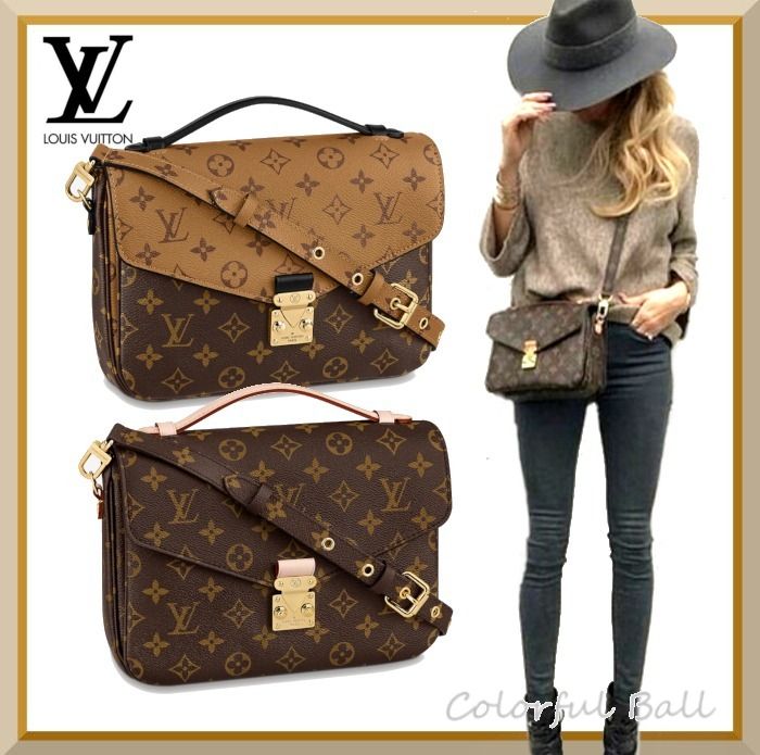 国内配送】Louis Vuitton ポシェット・メティス MM バッグ (Louis