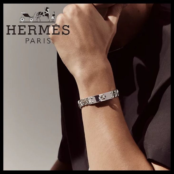 男女兼用！インパクト感◎♪】☆エルメス☆ケリーブレスレット (HERMES