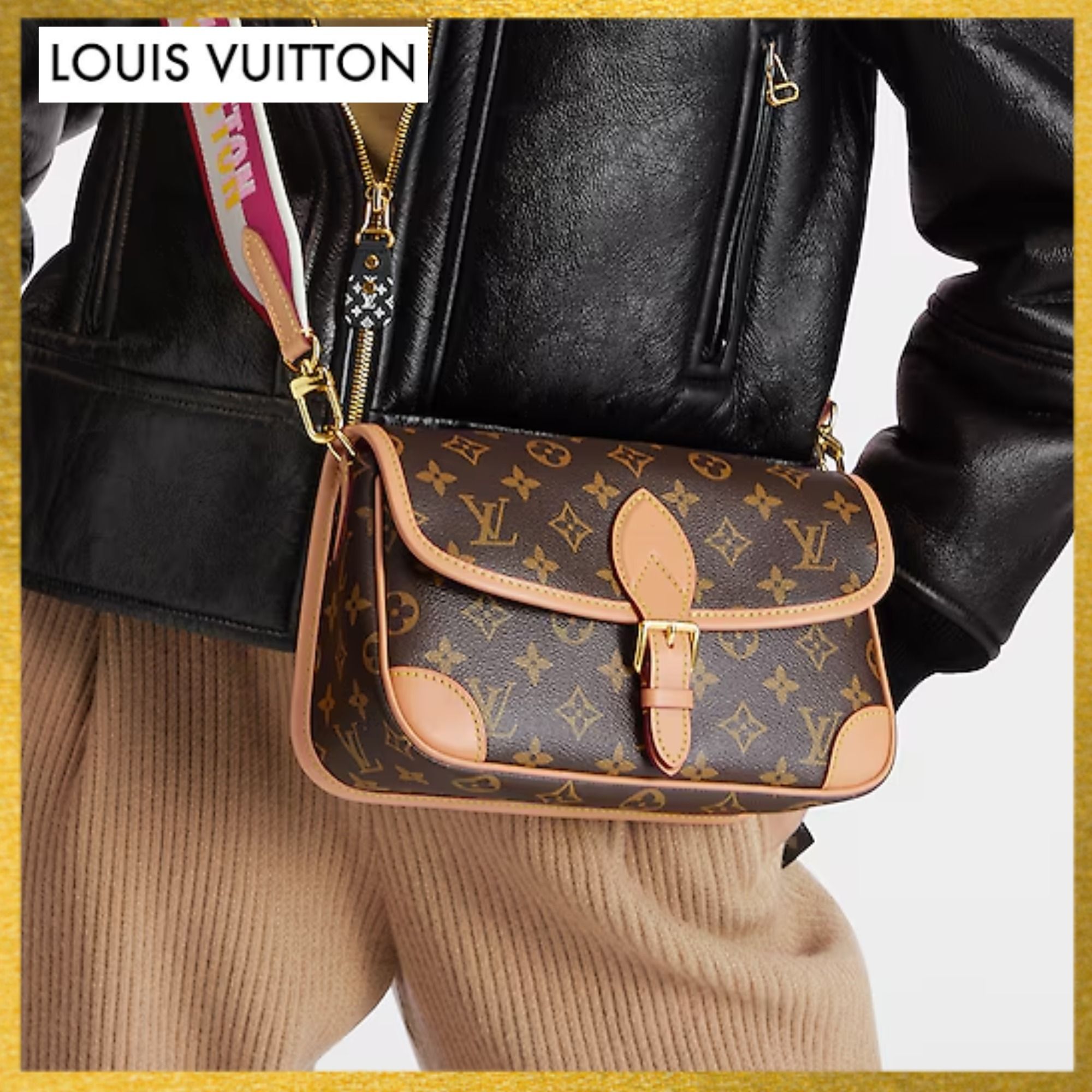LOUIS VUITTON】ヴィンテージ風のディアヌ NM PM バッグ (Louis
