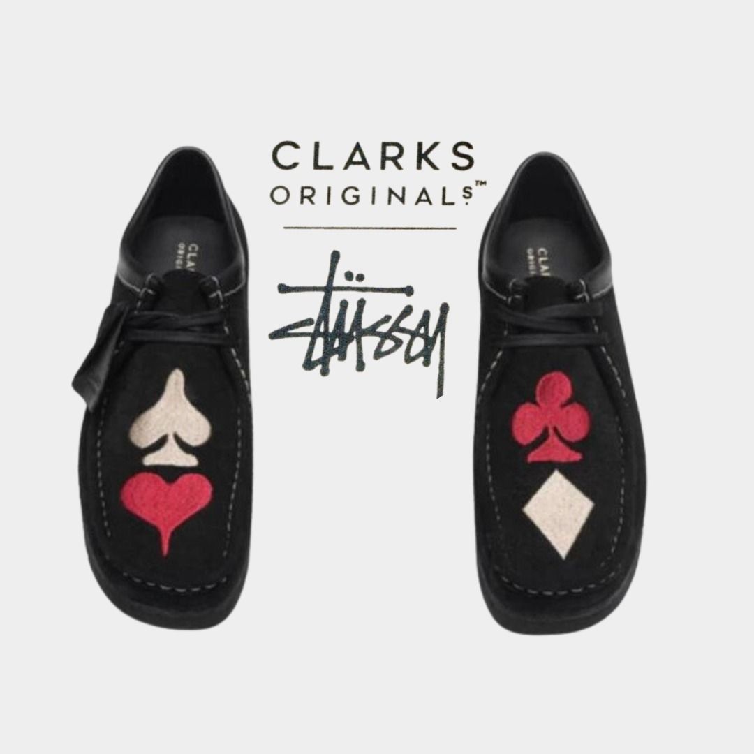 希少】Stussy × Clarks Originals Wallabee ステューシー (Clarks