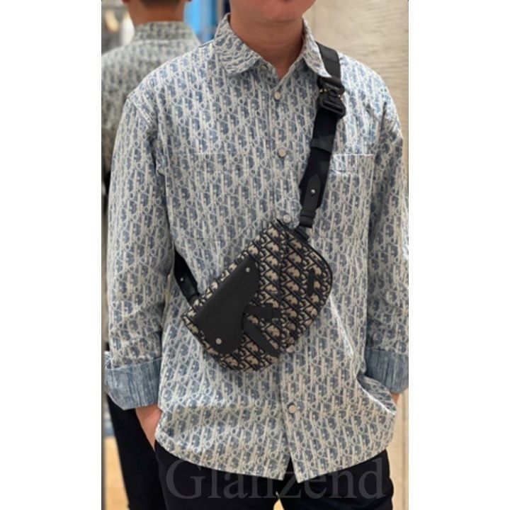 サラッと羽織れる【Dior】ディオール オブリーク オーバーシャツ (Dior