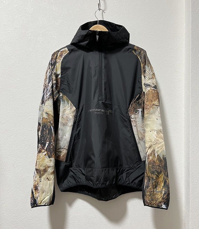 Nike x NOCTA☆ロゴ カモ柄 ハーフジップランニングジャケット (Nike