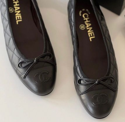 CHANEL】バレリーナ フラット キルティング (CHANEL/フラットシューズ