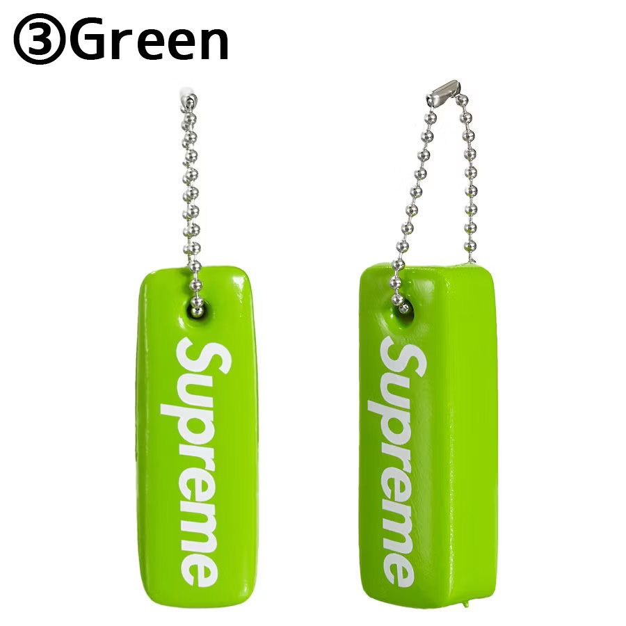 Supreme☆23FW WEEK 8 ロゴ フローティング キーチェーン (Supreme