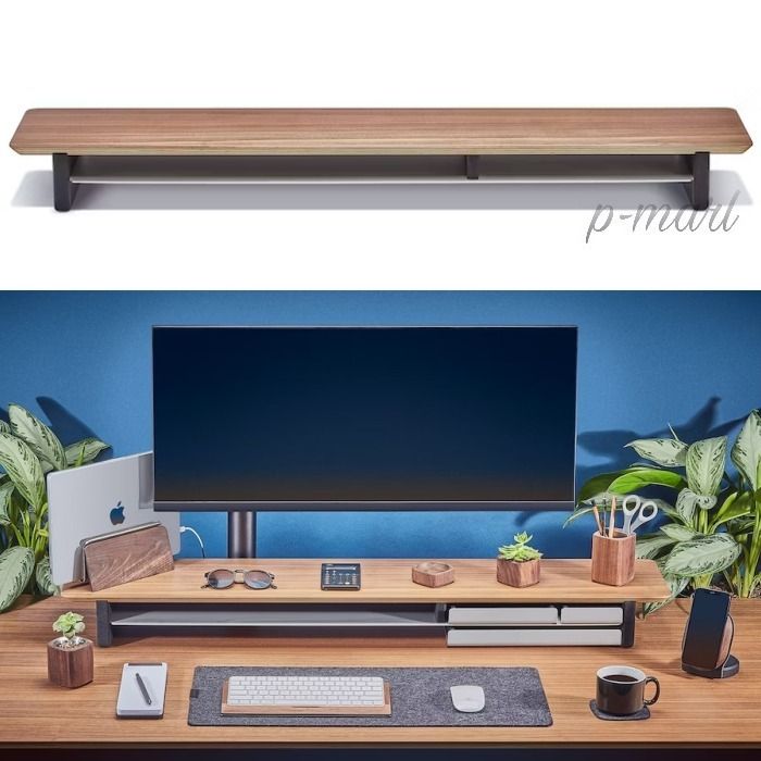 国内発*GROVEMADE デスクシェルフ ディスプレイボード Walnut