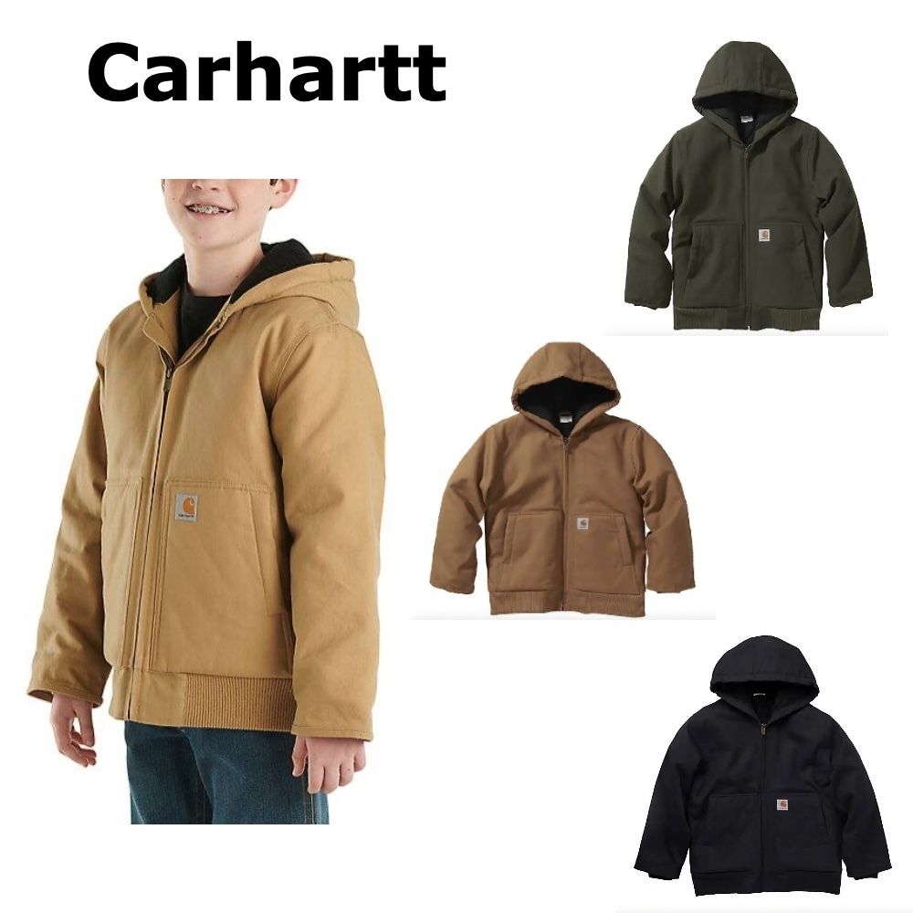大人もOK【カーハート】アクティブジャケット (Carhartt/キッズ
