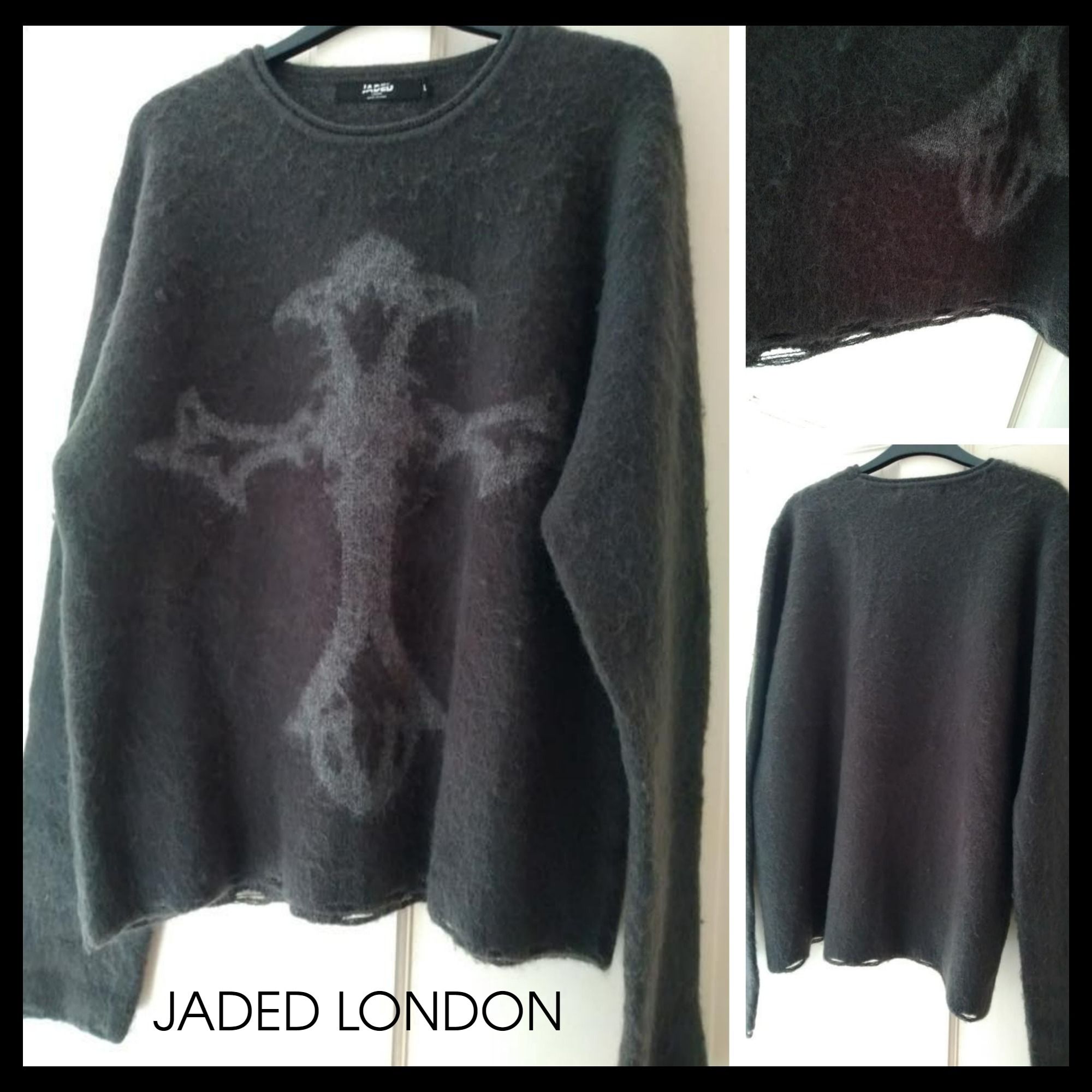 JADED LONDON】Devine Knit Jumper セーター ニット ゴシック (JADED
