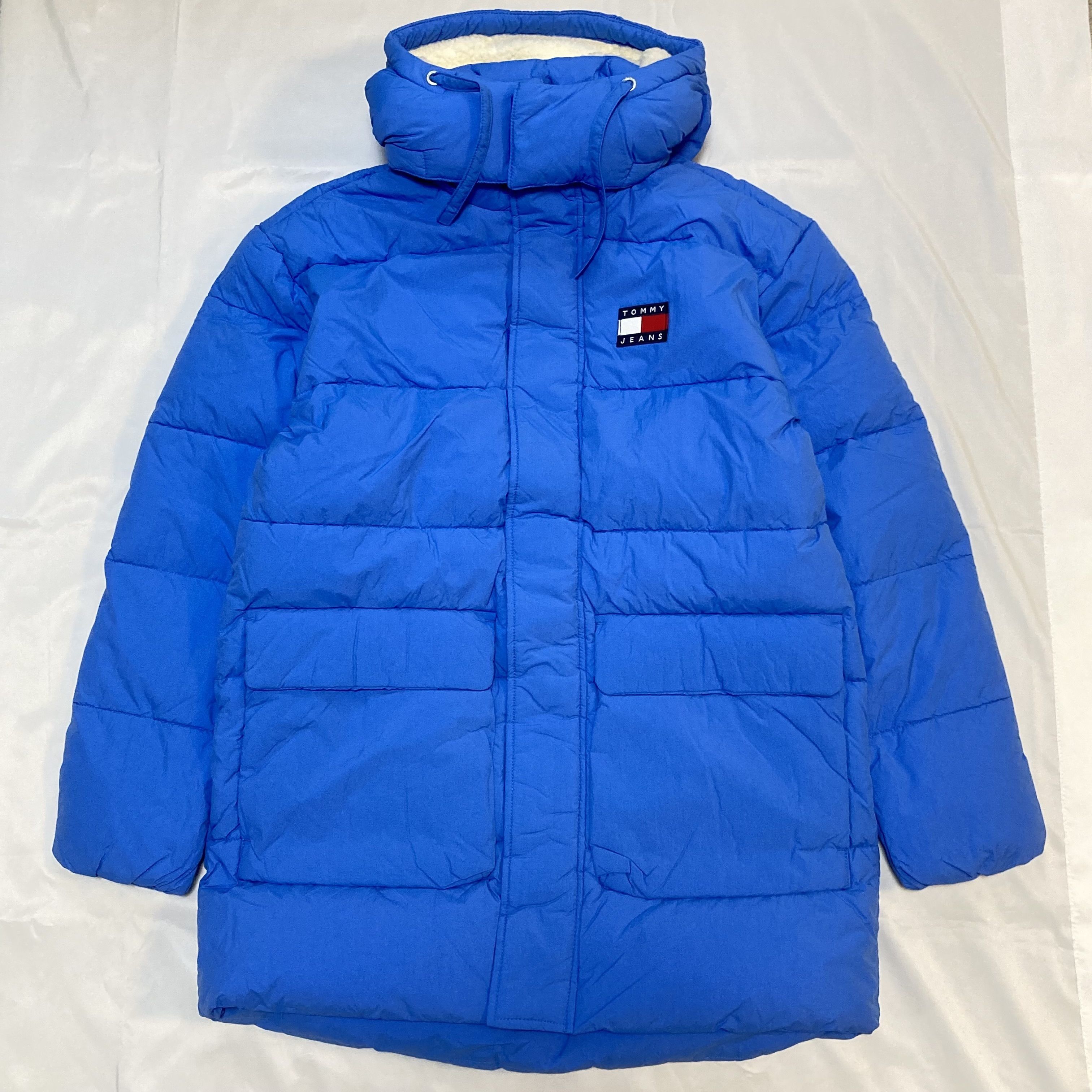 即納○トミージーンズTOMMYJEANSダウンジャケットブルゾンコート