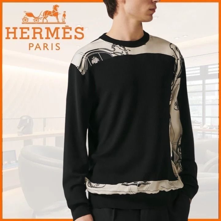 ☆平野紫耀さん着用☆［エルメス］2023AW ラウンドネックニット