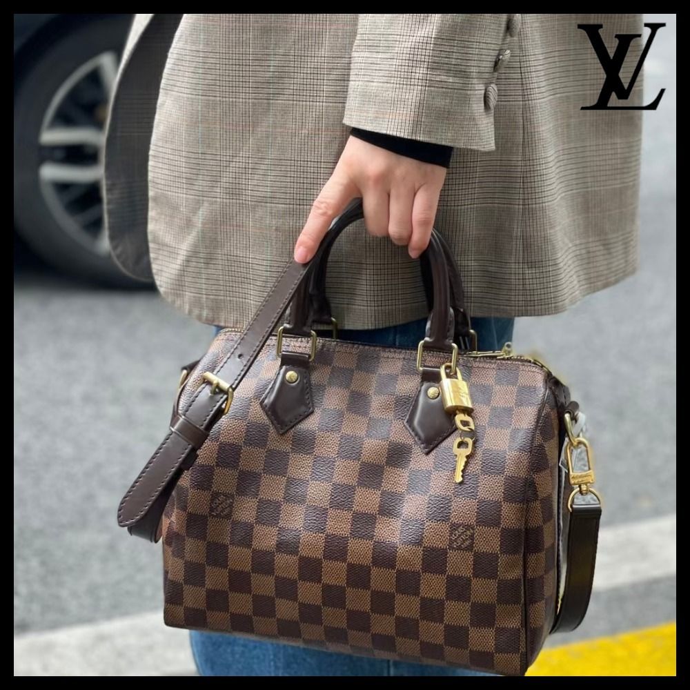 普段使いに♪】ルイヴィトン☆スピーディ・バンドリエール 25 (Louis