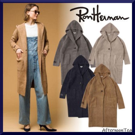 BAREFOOT DREAMS】ロンハーマン Long Hoodie Cardigan ロゴ (Ron