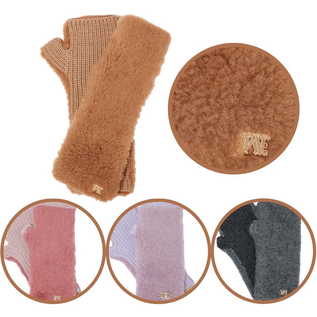 ☆マックスマーラ☆ Manny フィンガーレス テディ グローブ (Max Mara