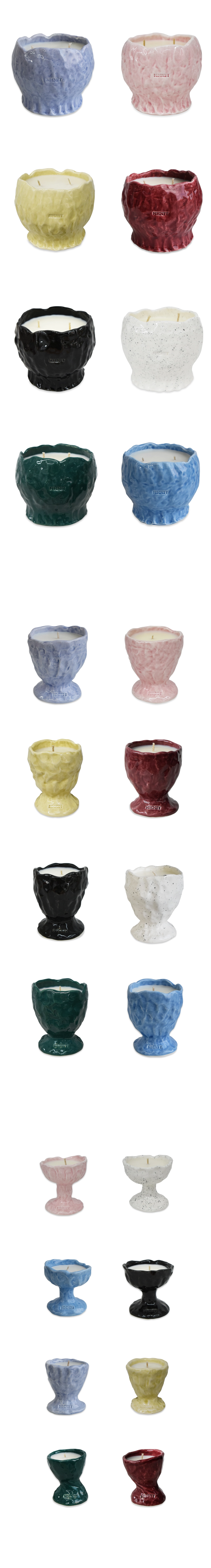 NKNIT Ceramic Candle : honeyflamingo.japan