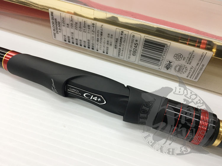 ◎百有釣具◎SHIMANO FIRE BLOOD 亞洲限量版磯釣竿規格:DERINGER 1.5