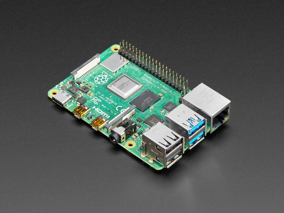 Raspberry Pi 4 Model B - 4 GB RAM : Adafruit Industries, Unique