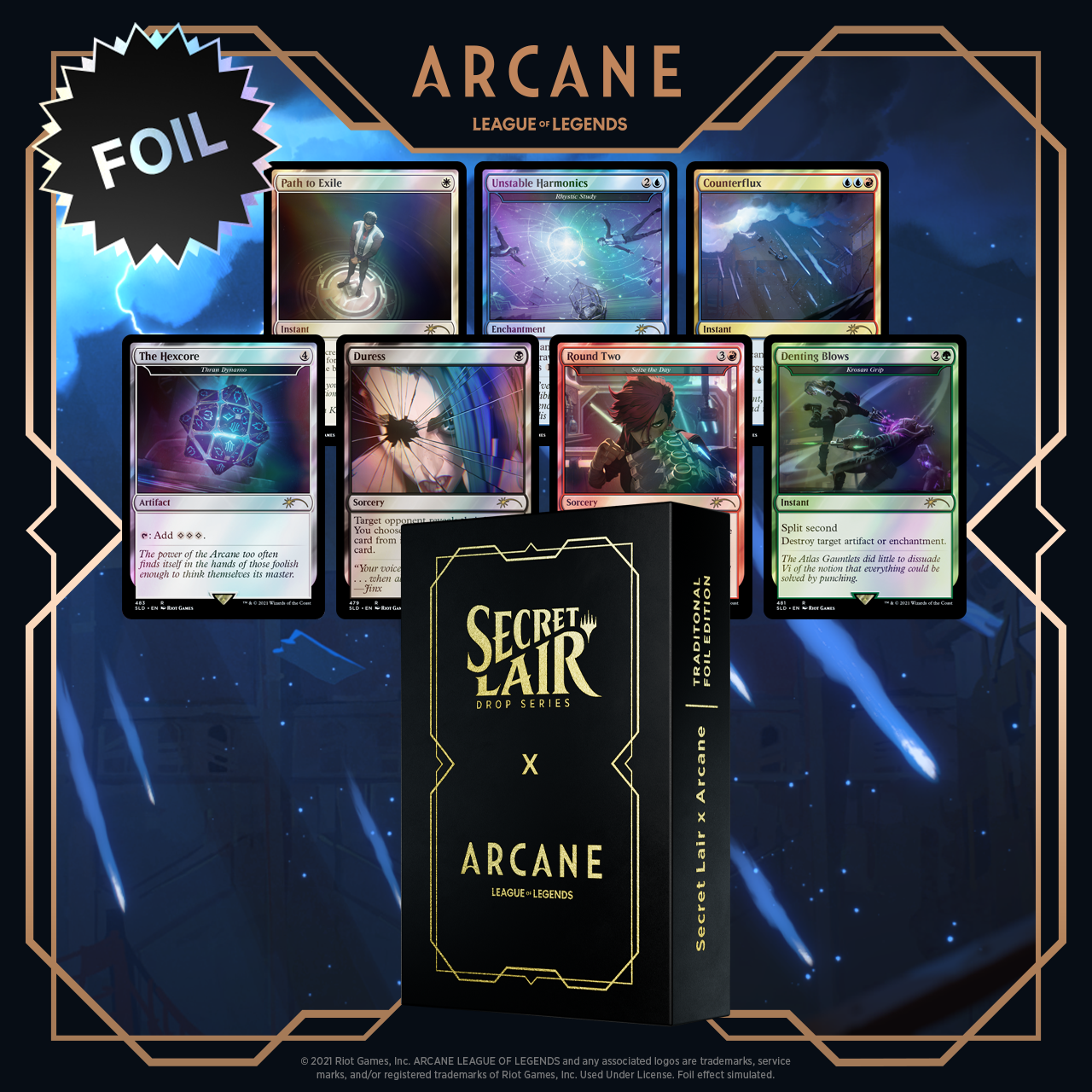 Secret Lair x Arcane Foil Edition | Secret Lair