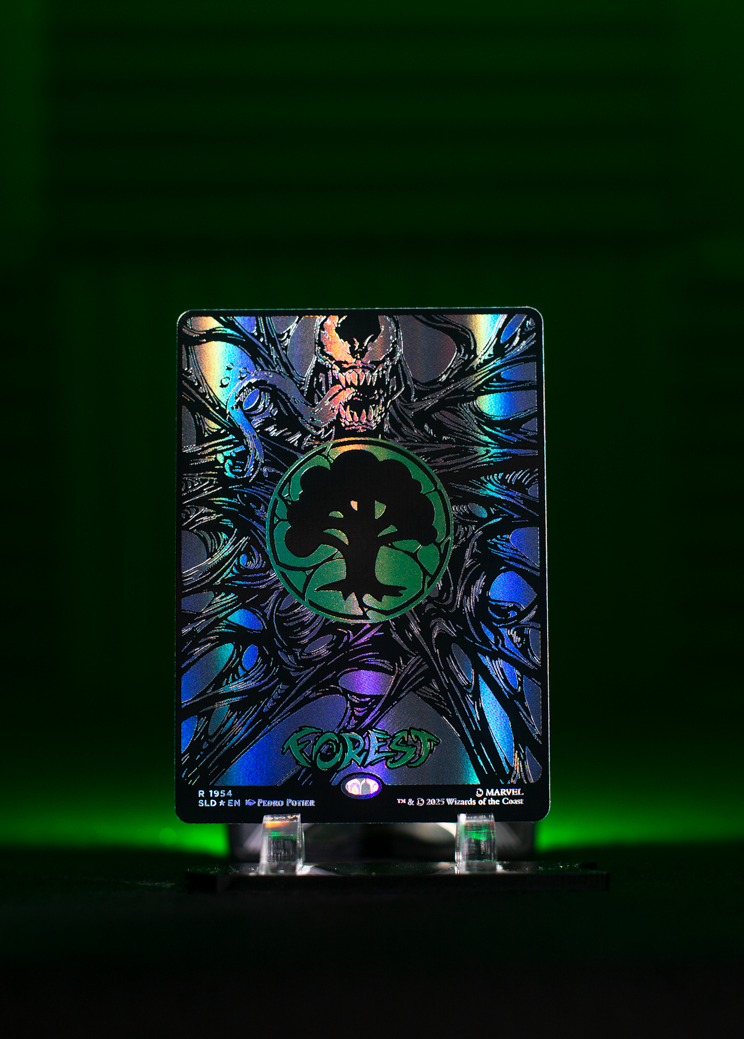 Secret Lair x Marvel's Spider-Man: Mana Symbiote Raised Foil