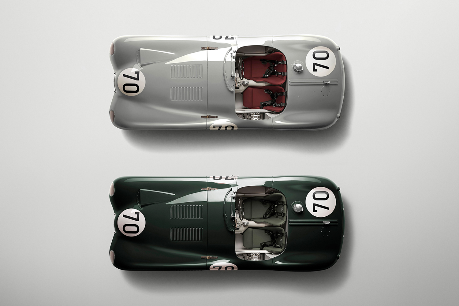 ジャガーより伝説のレーシングカー「C -TYPE」と「D -TYPE」が復活