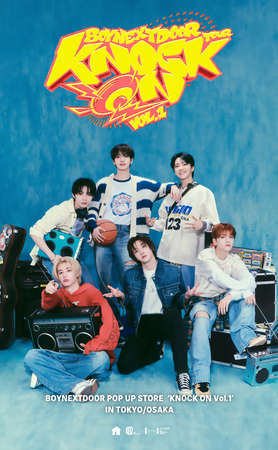 BOYNEXTDOOR POP UP STORE 'KNOCK ON Vol.1'IN TOKYO/OSAKA - Weverse
