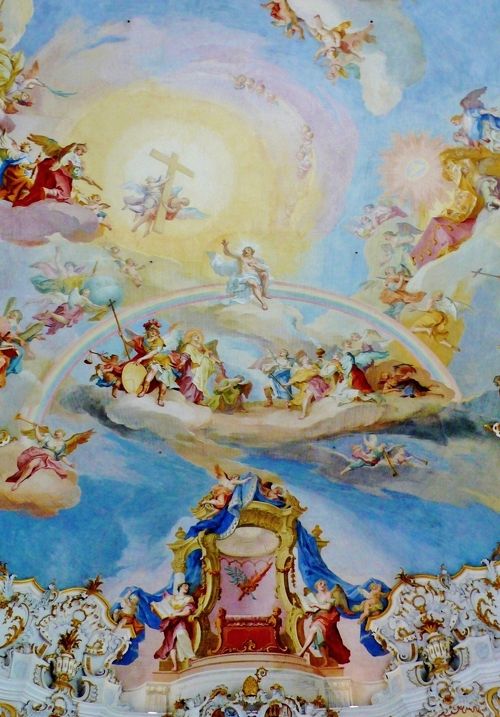 ドイツ】☆天から降ってきた宝石☆世界遺産のヴィース教会』フュッセン