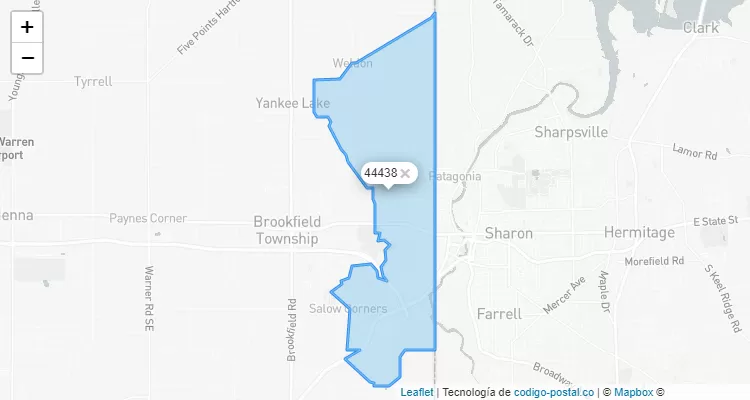 44438 ZIP Code - United States