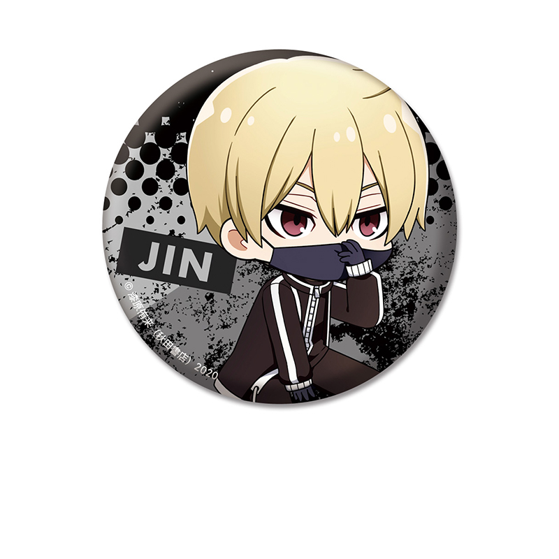 皇后崎迅 ホログラム缶バッジ vol.1 20個 書店限定】桃源暗鬼 ブック