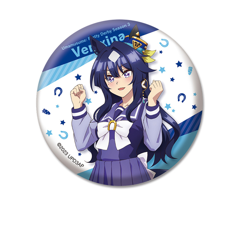 ウマ娘 プリティーダービー Season 3_描き下ろし缶バッジ ヴィルシーナ