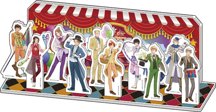 ヘタリア World☆Stars_描き下ろしアクリルジオラマ【サーカスver