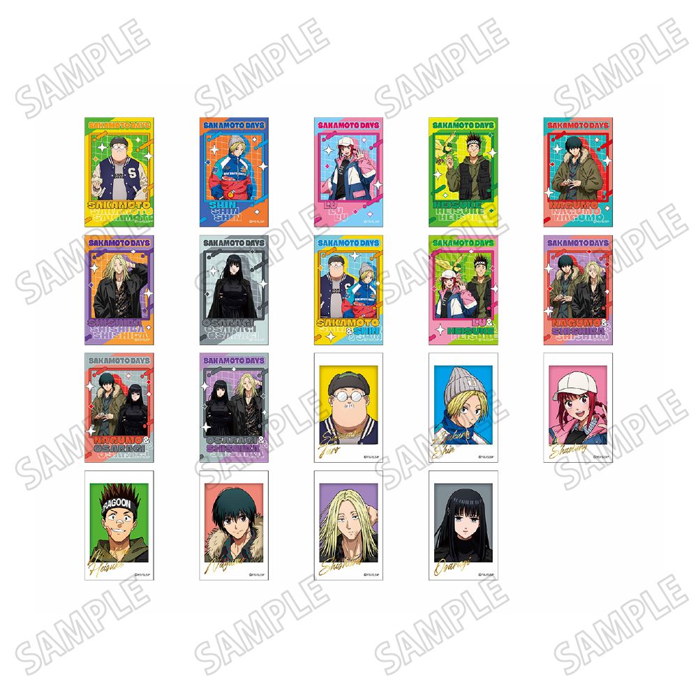 SAKAMOTO DAYS_描き下ろしミニフォトカードコレクション【JF25