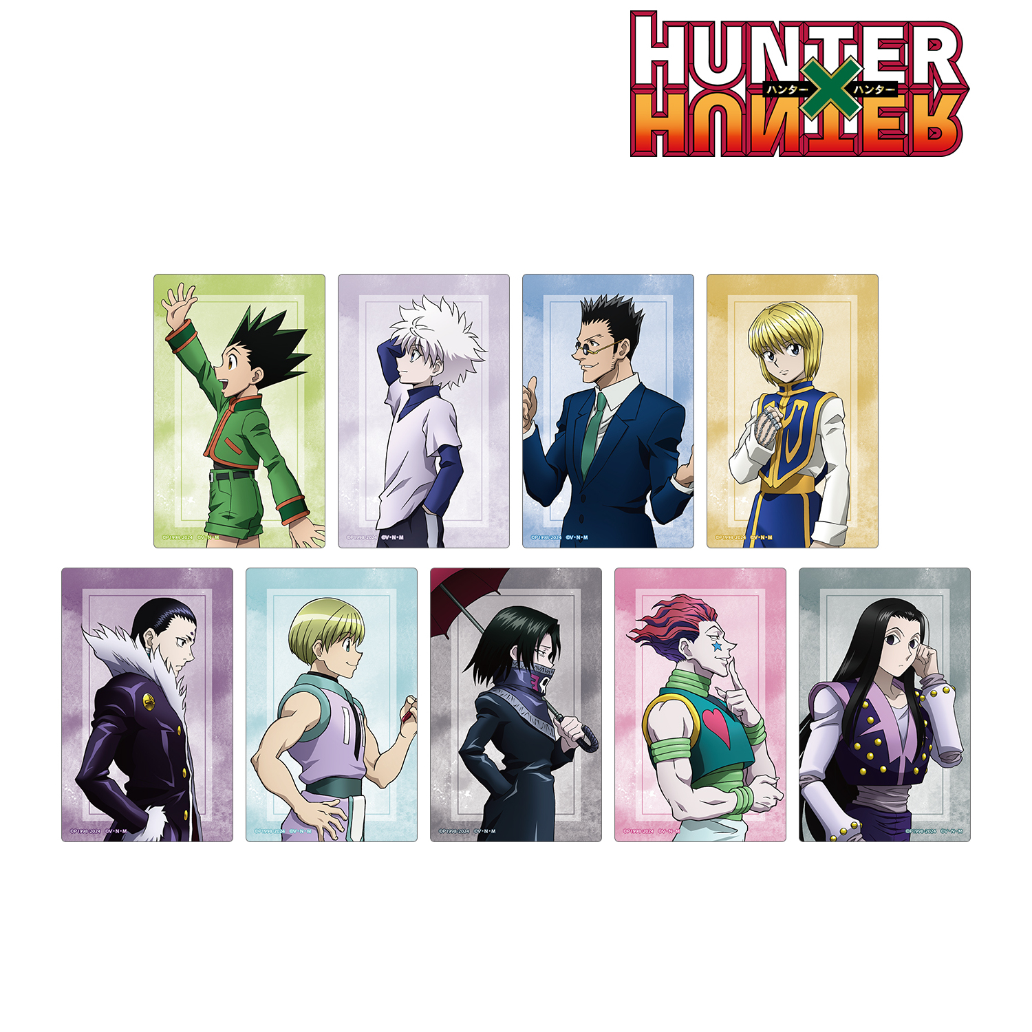HUNTER×HUNTER_描き下ろし 歩みver. トレーディングカードステッカー